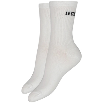 Spodní prádlo Muži Ponožky Le Coq Sportif ESS CHAUSSETTES HAUTE X2 Bílá