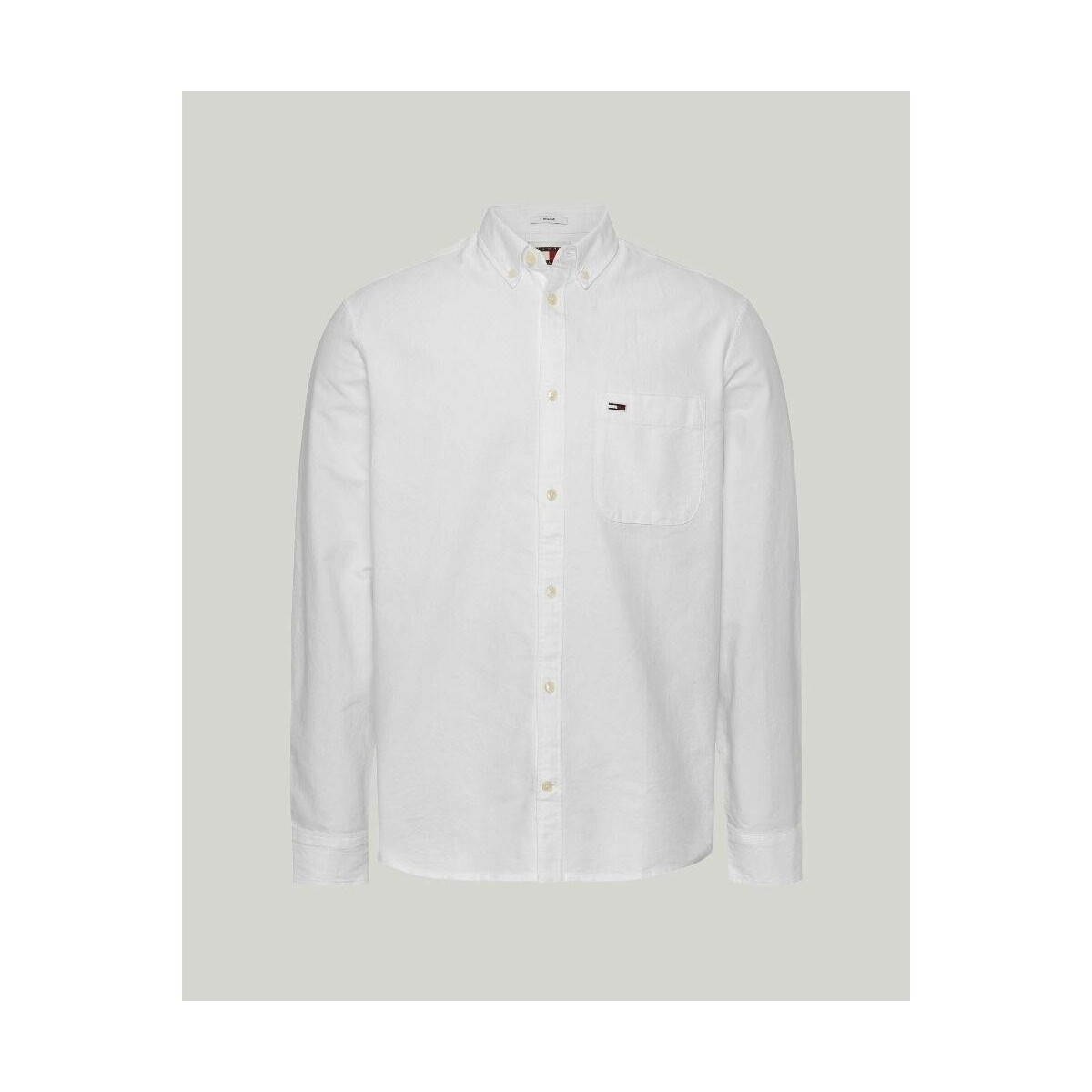Textil Muži Košile s dlouhymi rukávy Tommy Hilfiger DM0DM18335YBR Bílá