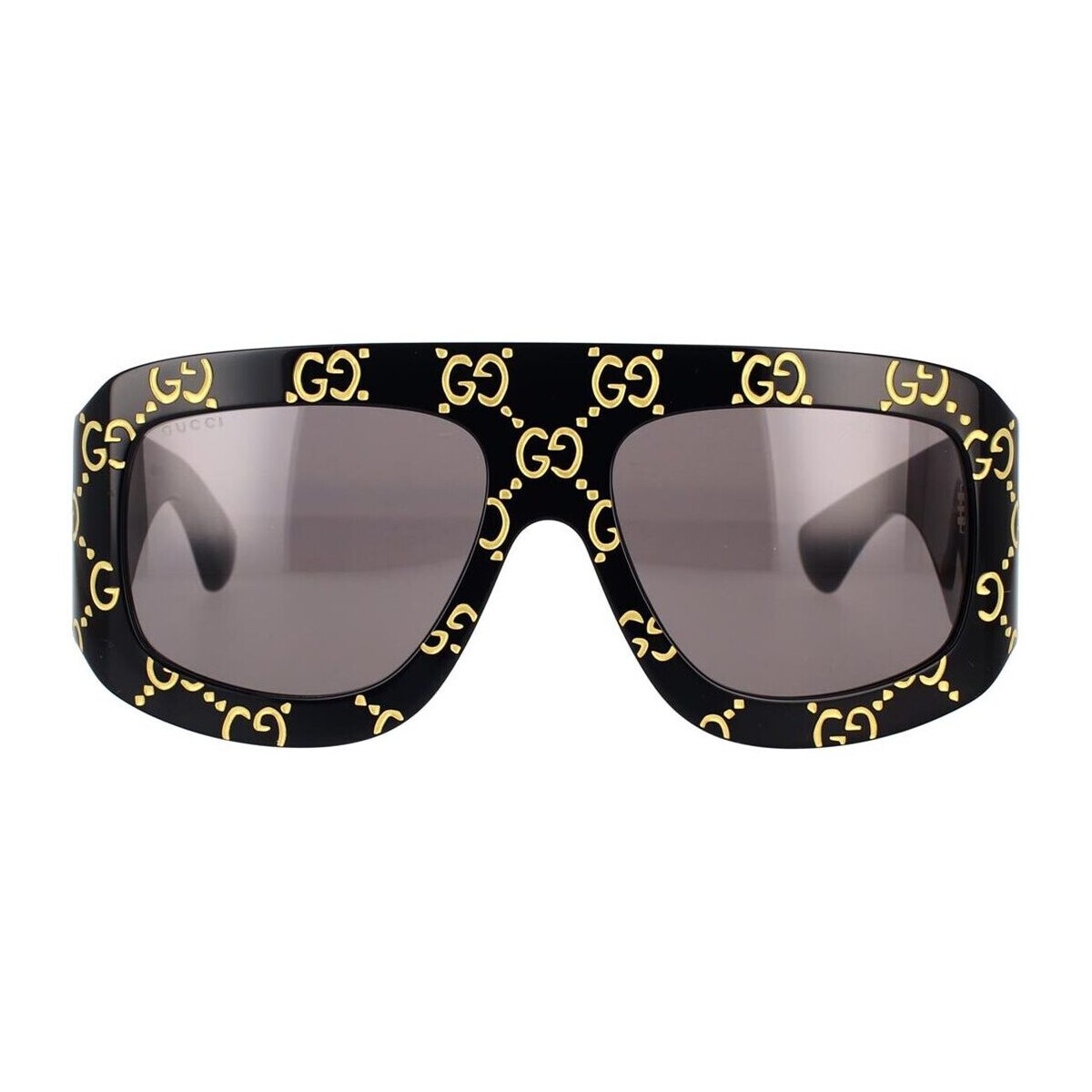 Hodinky & Bižuterie Muži sluneční brýle Gucci Occhiali da Sole  GG0983S 004 Černá