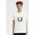 Textil Muži Trička s krátkým rukávem Fred Perry M6549 Bílá