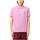 Textil Muži Trička s krátkým rukávem Lacoste  Růžová