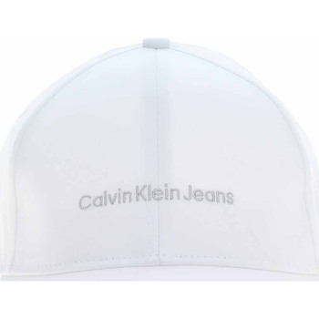 Textilní doplňky Čepice Calvin Klein Jeans dámská kšiltovka K60K6088490LI White-Silver Logo Bílá