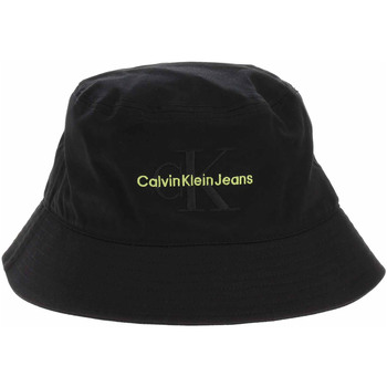 Textilní doplňky Čepice Calvin Klein Jeans dámský klobouk K60K6110290GX Black-Sharp Green Černá