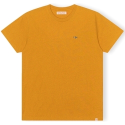 Textil Muži Trička & Pola Revolution T-Shirt Regular 1340 SHA - Orange/Melange Oranžová