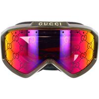 Doplňky  Sportovní doplňky Gucci Occhiali da Sole  Maschera da Sci e Snowboard GG1210S 003 Khaki