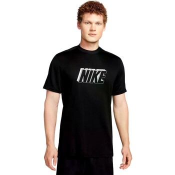 Textil Muži Trička s krátkým rukávem Nike CAMISETA HOMBRE  ACADEMY FB6485 Černá