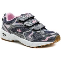 Boty Dívčí Multifunkční sportovní obuv Lico BOB V 360885a stříbrně růžové sportovní boty Růžová