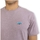 Textil Muži Trička & Pola Revolution T-Shirt Regular 1342 PIC - Purple Melange Fialová