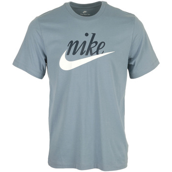Textil Muži Trička s krátkým rukávem Nike M Nsw Tee Futura 2 Modrá