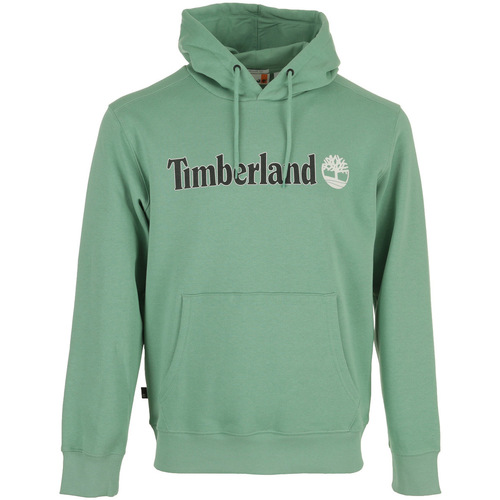 Textil Muži Mikiny Timberland Linear Logo Hoodie Zelená