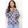 Textil Ženy Košile / Halenky La Modeuse 69733_P162305 Modrá