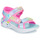 Boty Dívčí Sportovní sandály Skechers UNICORN DREAMS SANDAL - MAJESTIC BLISS Modrá / Růžová / Žlutá
