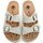 Boty Ženy Pantofle Medi Line S182-002 off white dámské zdravotní pantofle Bílá