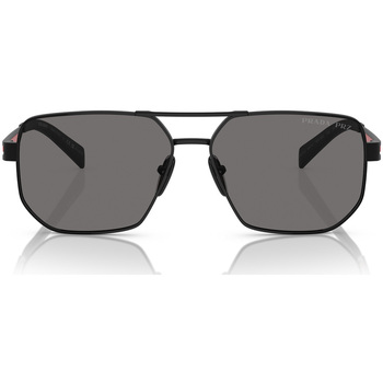 Hodinky & Bižuterie sluneční brýle Prada Occhiali da Sole  Linea Rossa PS51ZS 1BO02G Polarizzati Černá