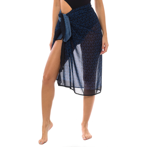 Textil Ženy Plážový šátek MICHAEL Michael Kors MM2N775-412 Modrá