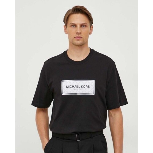 Textil Muži Trička s krátkým rukávem MICHAEL Michael Kors CH351RG1V2 Černá