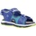 Boty Chlapecké Sandály Geox B250GA Modrá