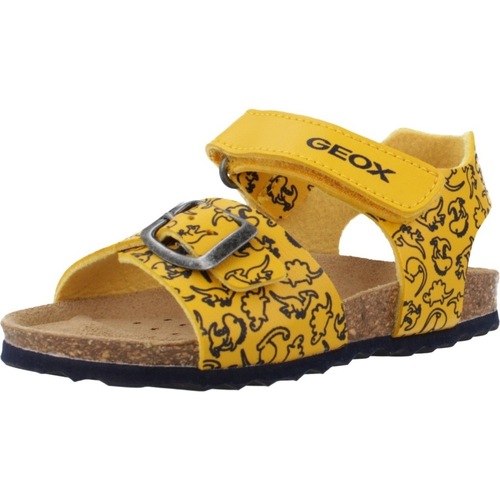 Boty Chlapecké Sandály Geox B SANDAL CHALKI BOY Žlutá
