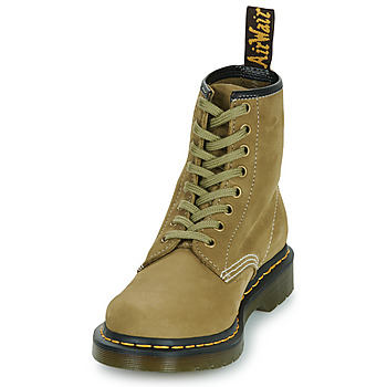 Dr. Martens 1460 Muted Olive Tumbled Nubuck+E.H.Suede Khaki