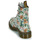 Boty Ženy Kotníkové boty Dr. Martens 1460 W Multi Floral Garden Print Backhand Bílá