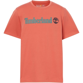 Textil Muži Trička s krátkým rukávem Timberland 227446 Oranžová