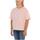 Textil Dívčí Trička s krátkým rukávem Calvin Klein Jeans  Růžová