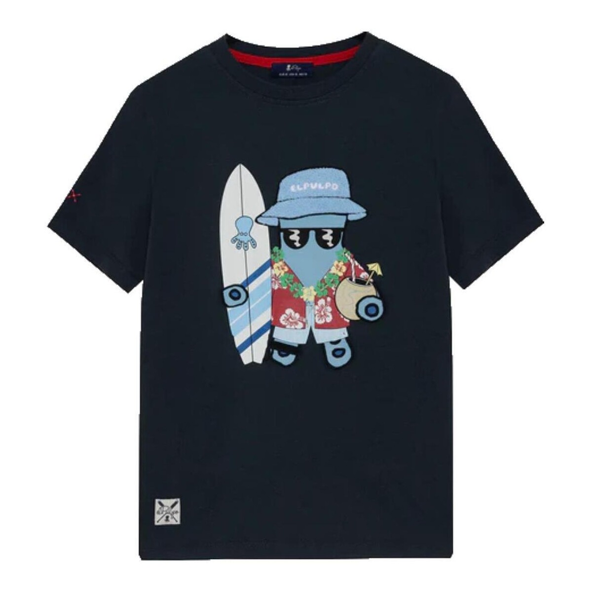 Textil Chlapecké Trička s krátkým rukávem Elpulpo  Modrá