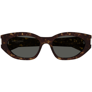 Hodinky & Bižuterie sluneční brýle Yves Saint Laurent Occhiali da Sole Saint Laurent SL 638 002 Hnědá