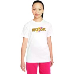 Textil Chlapecké Trička s krátkým rukávem Nike CAMISETA NIO/A  FN9556-100 Bílá