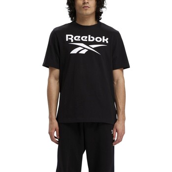 Textil Muži Trička s krátkým rukávem Reebok Sport CAMISETA HOMBRE  LOGO 100070405 Černá