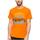 Textil Muži Trička s krátkým rukávem Superdry  Oranžová