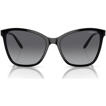 Hodinky & Bižuterie Ženy sluneční brýle Vogue Occhiali da Sole  VO5520S W44/T3 Polarizzati Černá