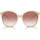 Hodinky & Bižuterie Ženy sluneční brýle Vogue Occhiali da Sole  VO5509S 30708D Béžová