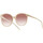 Hodinky & Bižuterie Ženy sluneční brýle Vogue Occhiali da Sole  VO5509S 30708D Béžová