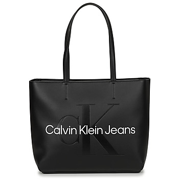 Calvin Klein Jeans Velké kabelky / Nákupní tašky CKJ SCULPTED NEW SHOPPER 29 - Černá