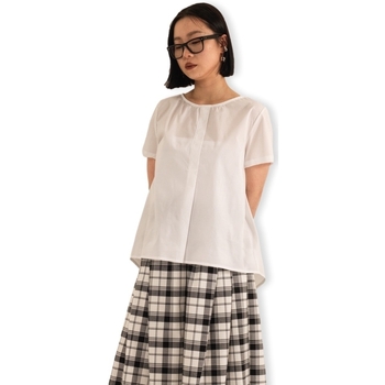 Textil Ženy Halenky / Blůzy Wendykei Shirt 220659 - White Bílá