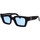 Hodinky & Bižuterie sluneční brýle Off-White Occhiali da Sole  Virgil 11040 Logo Argento Černá