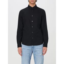 Textil Muži Košile s dlouhymi rukávy Calvin Klein Jeans J30J324614 BEH Černá
