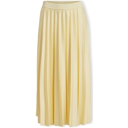 Textil Ženy Sukně Vila Noos Skirt Nitban - Sunlight Žlutá