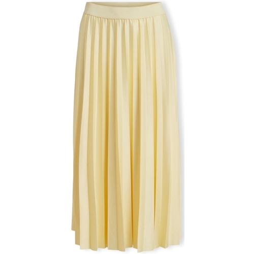 Textil Ženy Sukně Vila Noos Skirt Nitban - Sunlight Žlutá