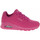 Boty Ženy Šněrovací polobotky  & Šněrovací společenská obuv Skechers Uno - Stand on Air magenta Růžová