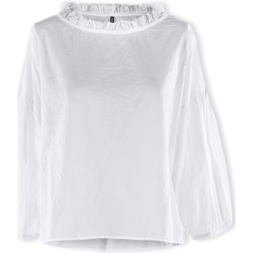 Textil Ženy Halenky / Blůzy Wendykei T-Shirt 221153 - White Bílá