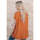 Textil Ženy Trička s krátkým rukávem Omg Dámský top s dlouhým rukávem Vác oranžová Oranžová