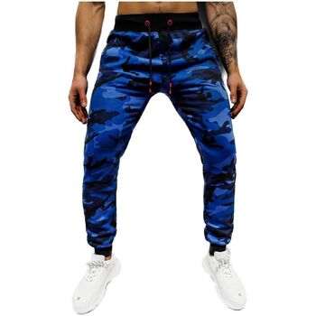 Textil Muži Teplákové kalhoty Ozonee Pánské tepláky Noram modrá Modrá