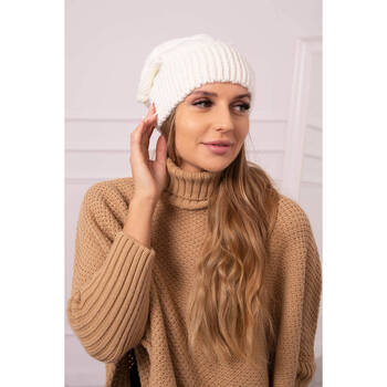 Textilní doplňky Ženy Čepice Kesi Dámská čepice Ingrid ecru Bílá