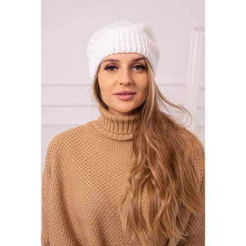 Textilní doplňky Ženy Čepice Kesi Dámská čepice Ingrid bílá Bílá