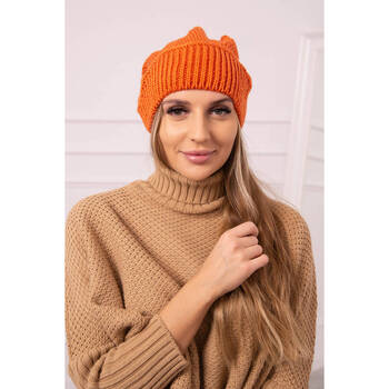 Textilní doplňky Ženy Čepice Kesi Dámská čepice Ingrid oranžová Oranžová