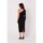 Textil Ženy Krátké šaty Makover Dámské asymetrické šaty Evei K179 černá Fialová