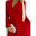 Textil Ženy Krátké šaty Numoco Dámské mini šaty Isabelle černo-žlutá Červená