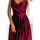 Textil Ženy Krátké šaty Numoco Dámské společenské šaty Chiara bordó Červená